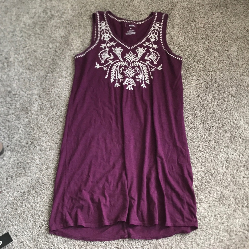 Purple sun dress